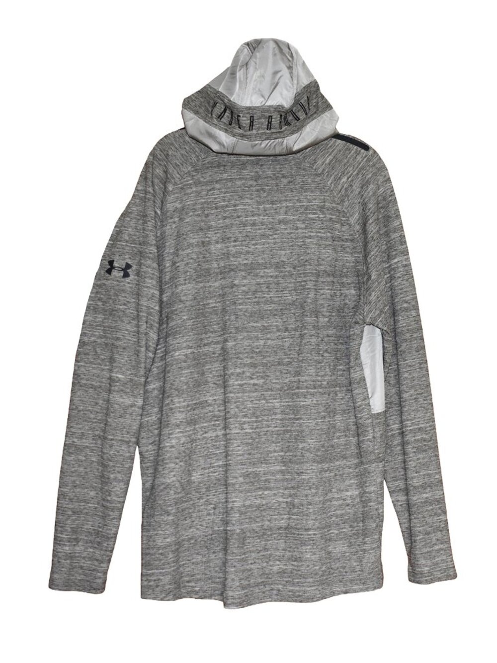 Under Armour Men's Jacket ColdGear Hooded Charleston Gray Colorblock Size 2XL - Picture 8 of 9